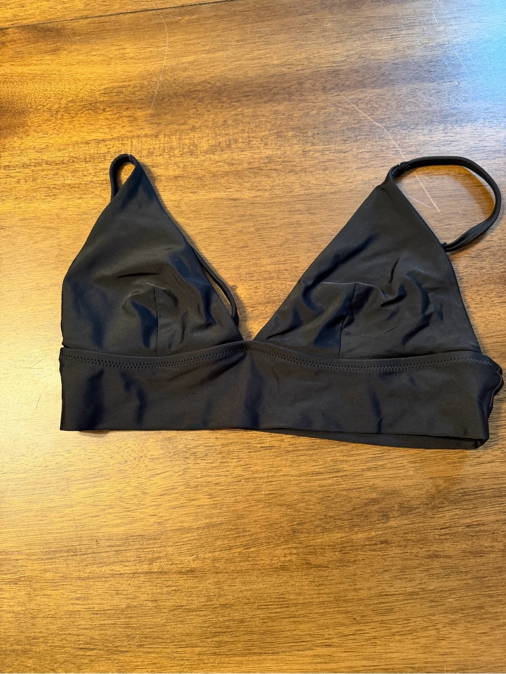Black Triangle bikini top